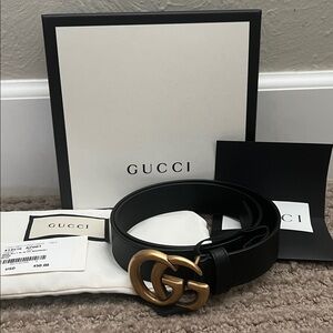 Gucci GG Marmont Thin Belt